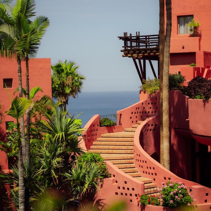 Kids playground area in France